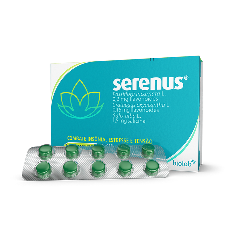 Serenus com 20 comprimidos