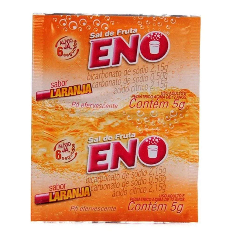 Sal De Fruta Eno Sabor Laranja - 2 Envelopes