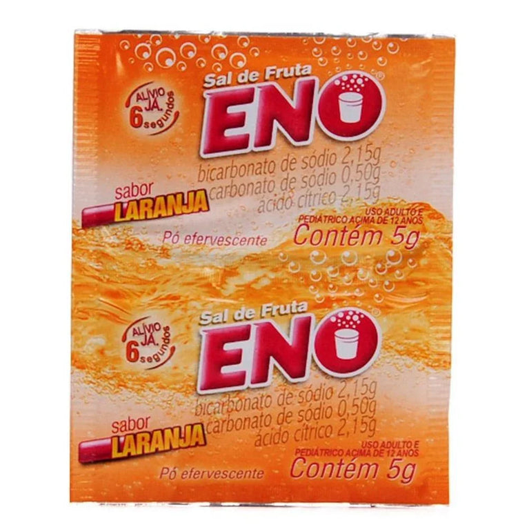 Sal De Fruta Eno Sabor Laranja - 2 Envelopes