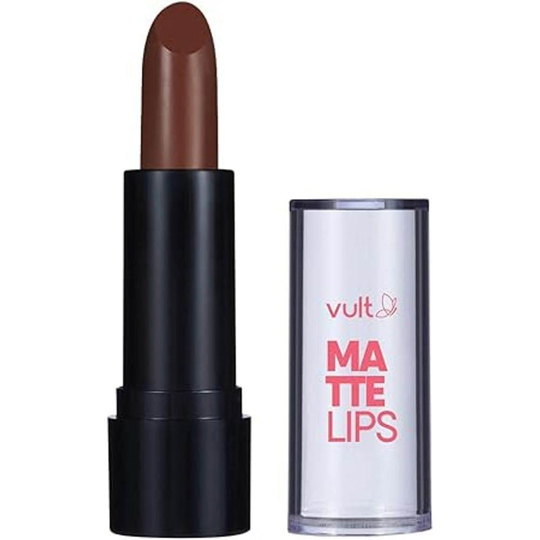 Vult Batom Matte Lips Marrom Chocolate. - Drogaria Poupa Centro