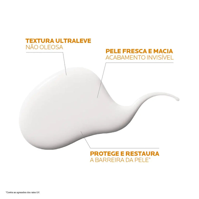 Protetor Solar Facial La Roche-Posay Anthelios Hydraox Hidratação FPS 60 Sem Cor 40ml