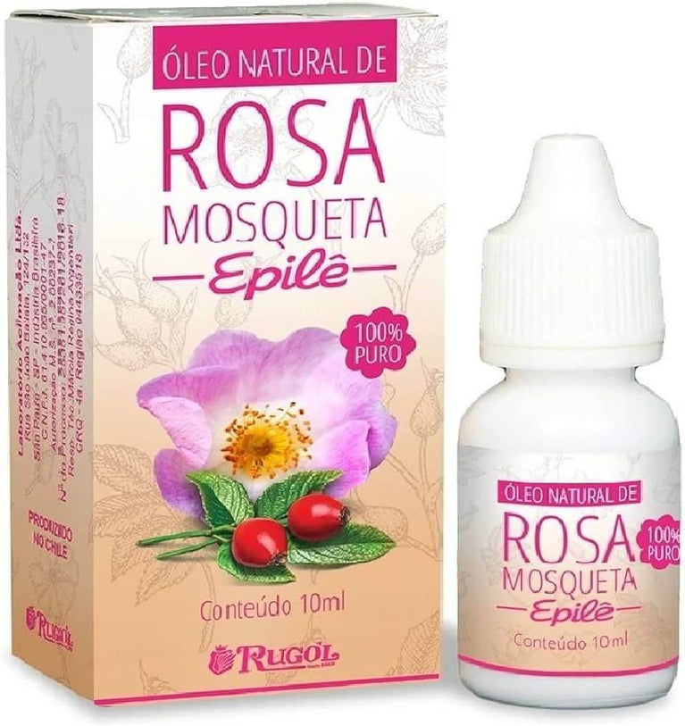 Óleo De Rosa Mosqueta Epilê 10ML - Drogaria Poupa Centro