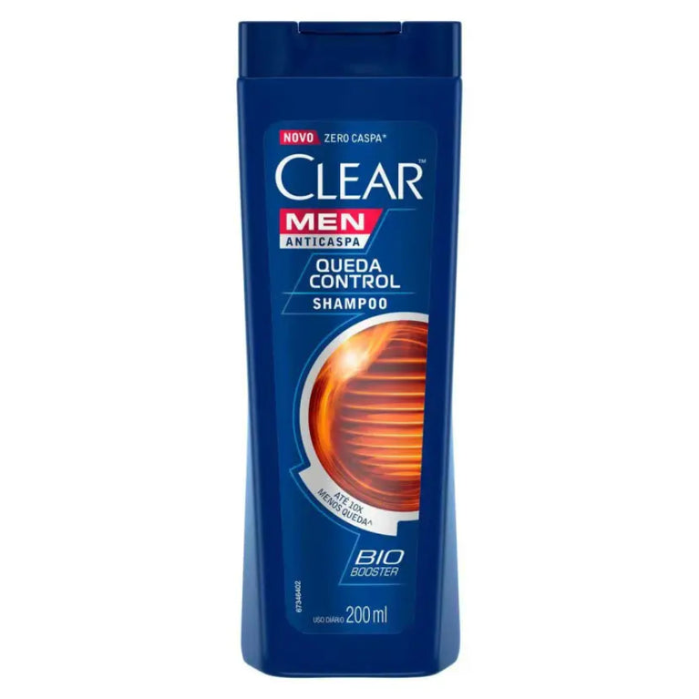 Shampoo Clear Men Queda Control Anticaspa 200ml