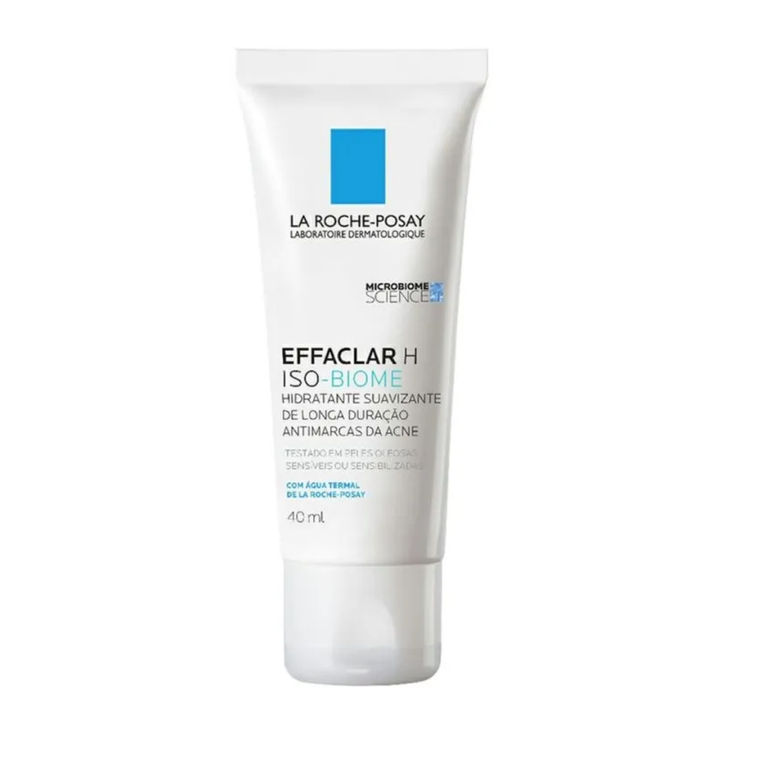 Creme Hidratante Facial Effaclar H Iso-Biome La Roche-Posay 40ml VALIDADE 28/02/2027