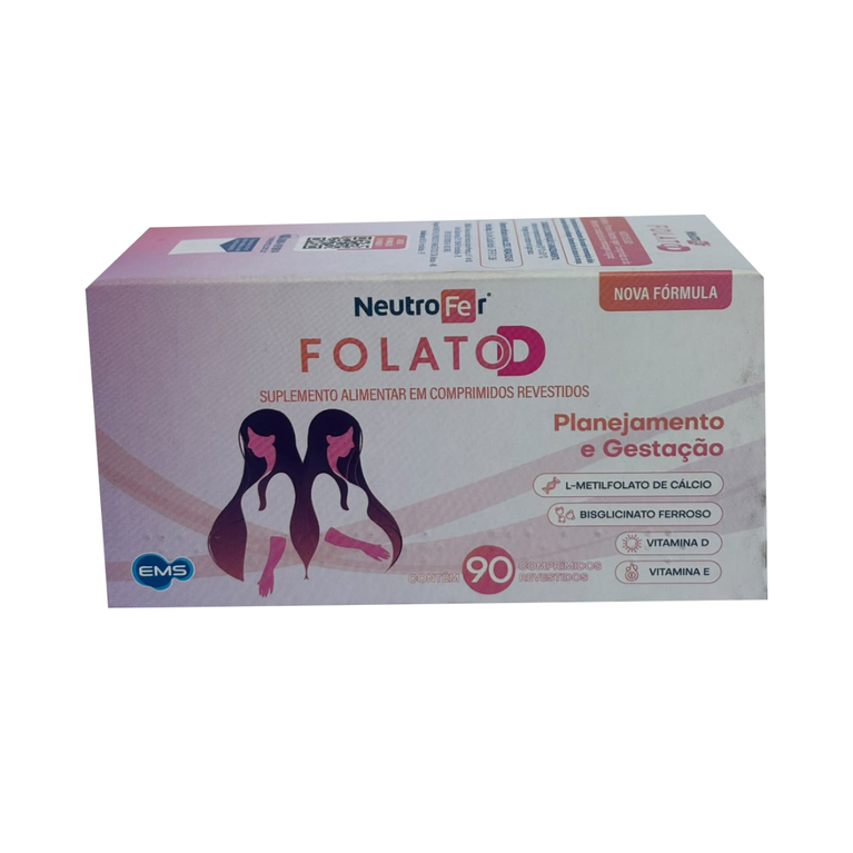 Suplemento Alimentar Neutrofer Folato D - 90 Comprimidos Revestidos