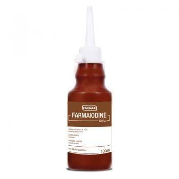 Farmaiodine 100Ml Farmax - Drogaria Poupa Centro