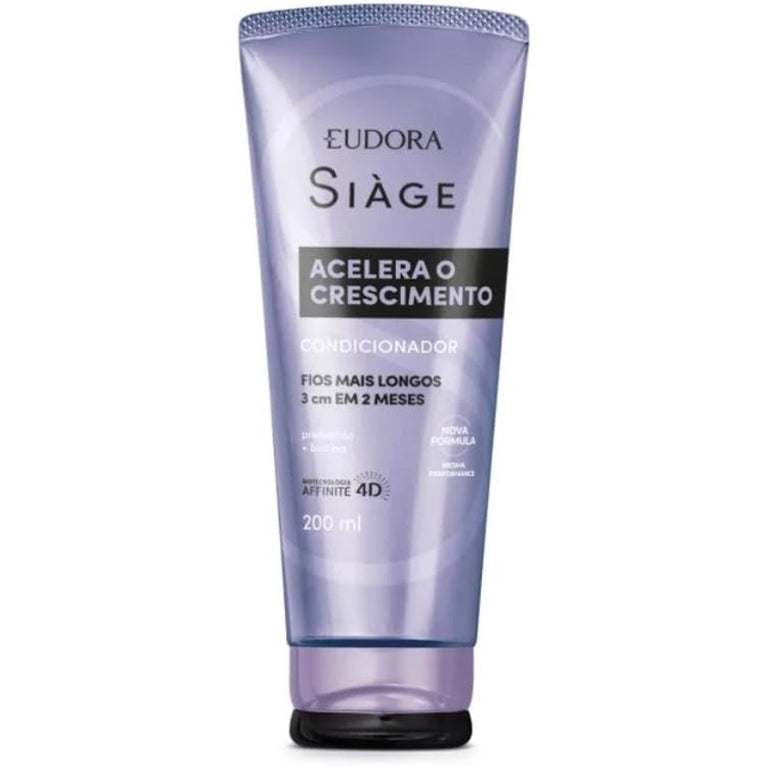 Eudora Siage Condicionador Acelera Crescimento 200Ml (Novo)