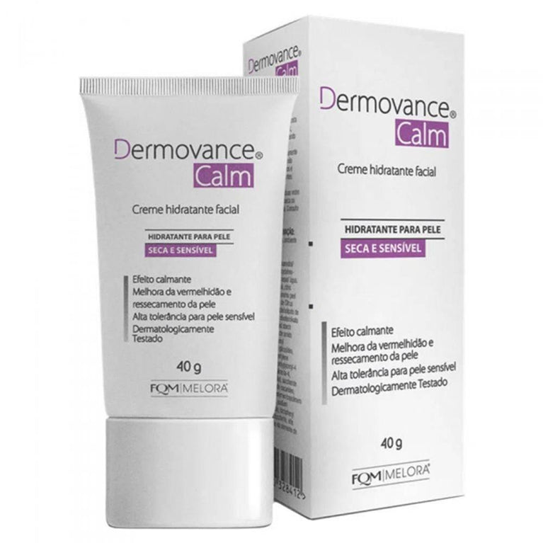 Hidratante Facial Dermovance Calm Creme 40G - Drogaria Poupa Centro