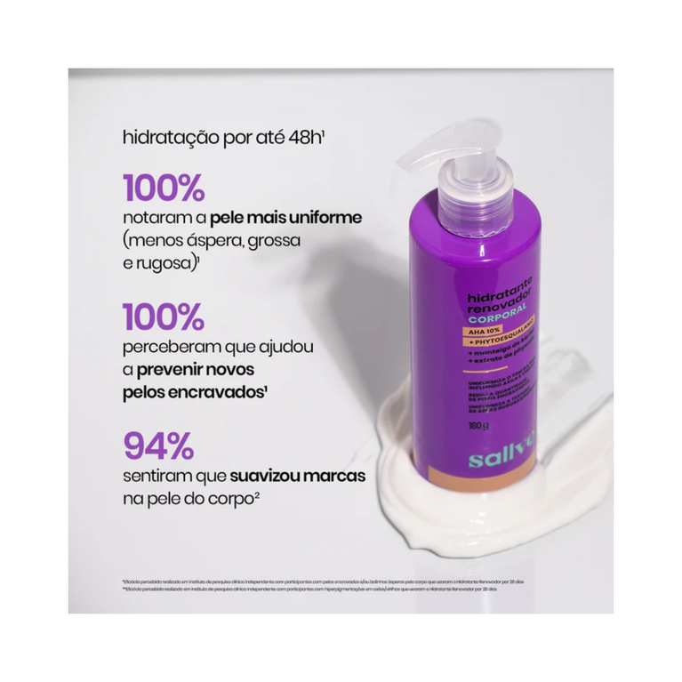 Hidratante Renovador Corporal 180g Sallve