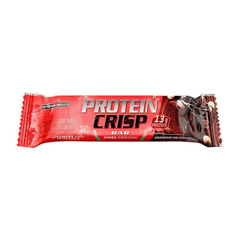 Integral Protein Crisp Sabor Brownie - Probiótica - Drogaria Poupa Centro