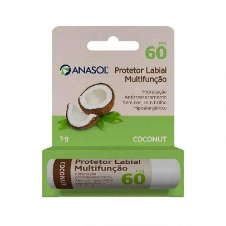 Protetor Solar Labial Fps60 Coconut 5g - Drogaria Poupa Centro