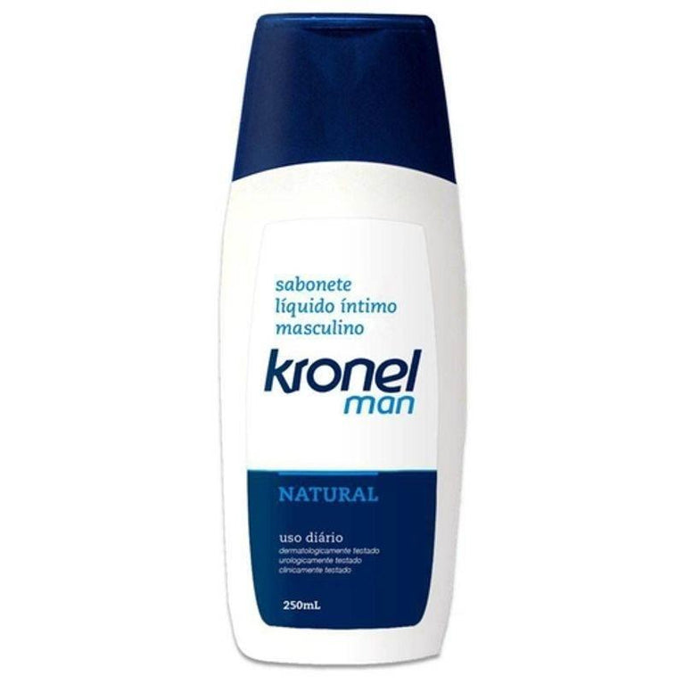 Sabonete Íntimo Kronel Man Natural Com 250ml - Drogaria Poupa Centro