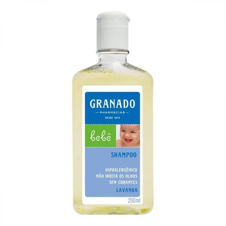 Shampoo Bebê Lavanda Granado - Granado - 250ml - Drogaria Poupa Centro