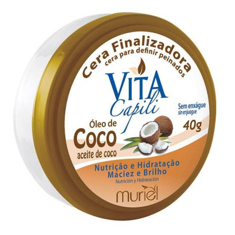 Cera Finaliz Muriel 40g Óleo de Coco - Drogaria Poupa Centro