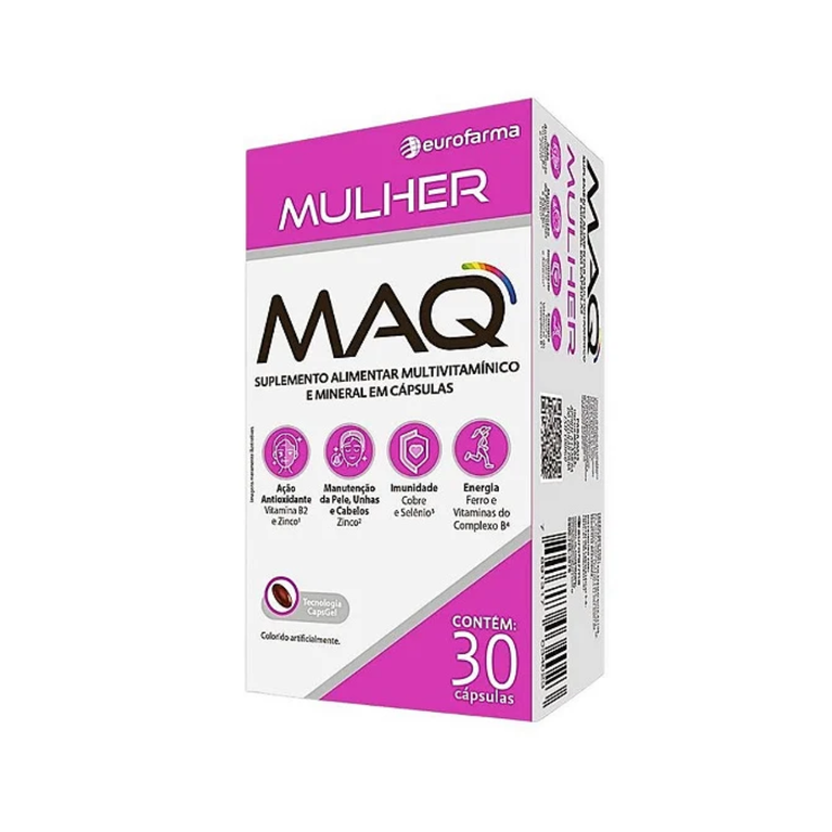 Maq Mulher 30Cápsulas – Eurofarma