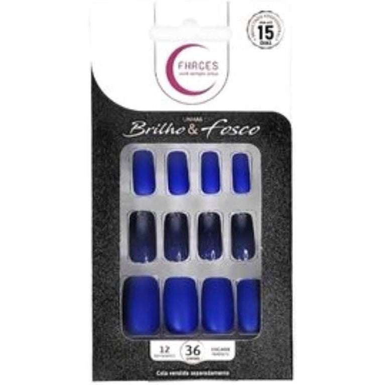 Unhas Fhaces Brilho e Fosco Royal - 36 Unidades - Drogaria Poupa Centro