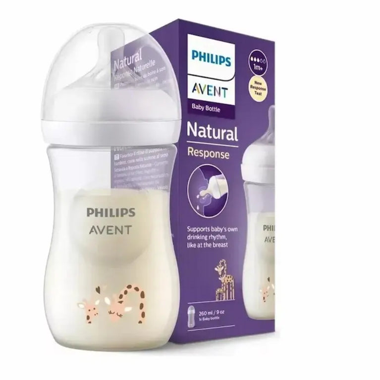 Mamadeira Pétala 3.0 260Ml +1M Girafa Philips Avent