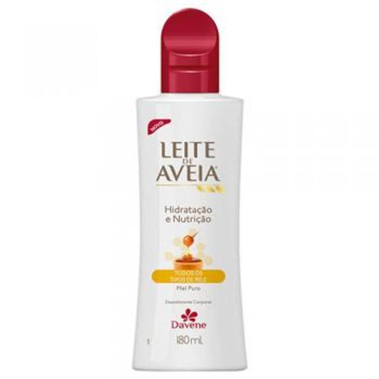 Hidratante Davene Mel Puro Leite De Aveia Todo Tipo De Pele 180ml - Drogaria Poupa Centro
