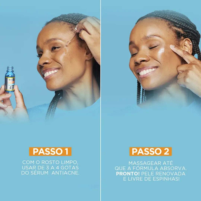 Sérum Facial Garnier Uniform & Matte Antiacne 15ml