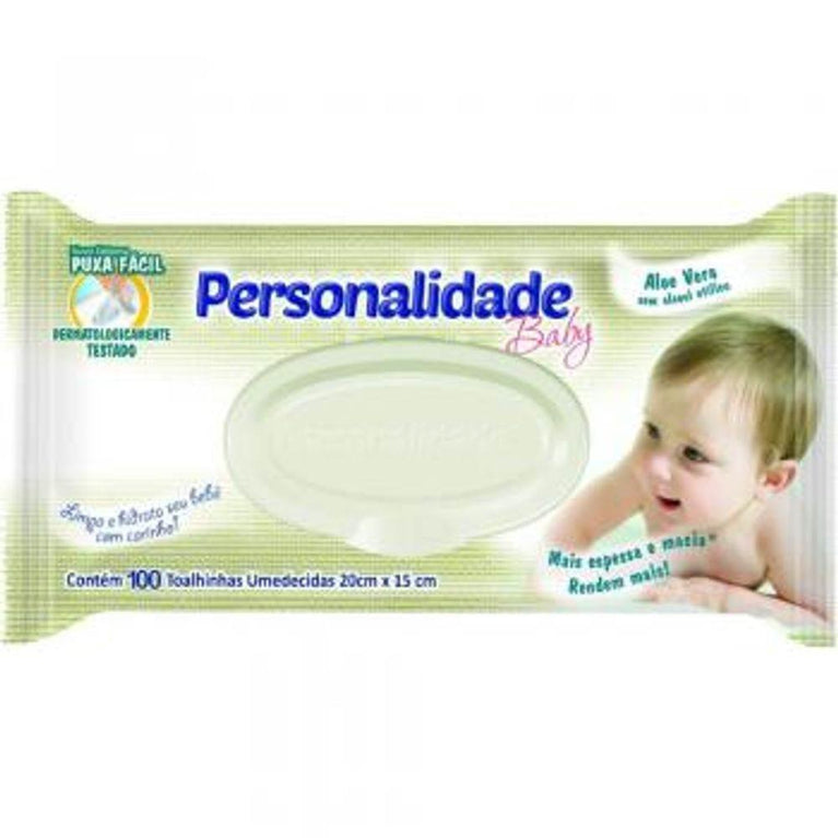 Toalha Umedecida Personalidade C/100 - Drogaria Poupa Centro