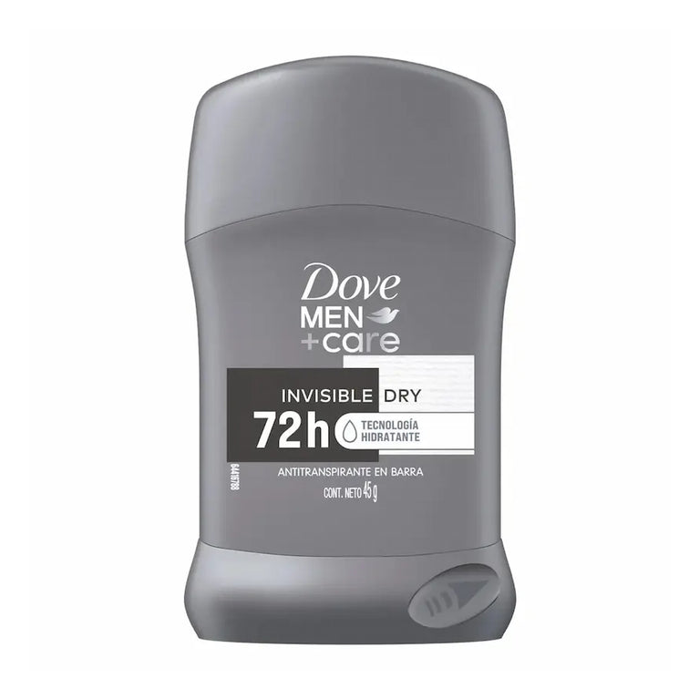 Desodorante em Barra Dove Men +Care Invisible Dry 72h Antitranspirante 45g