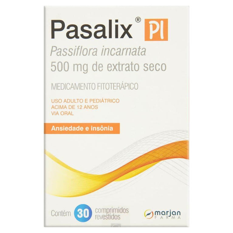 Pasalix Pi 500Mg - 30 Comprimidos - Drogaria Poupa Centro