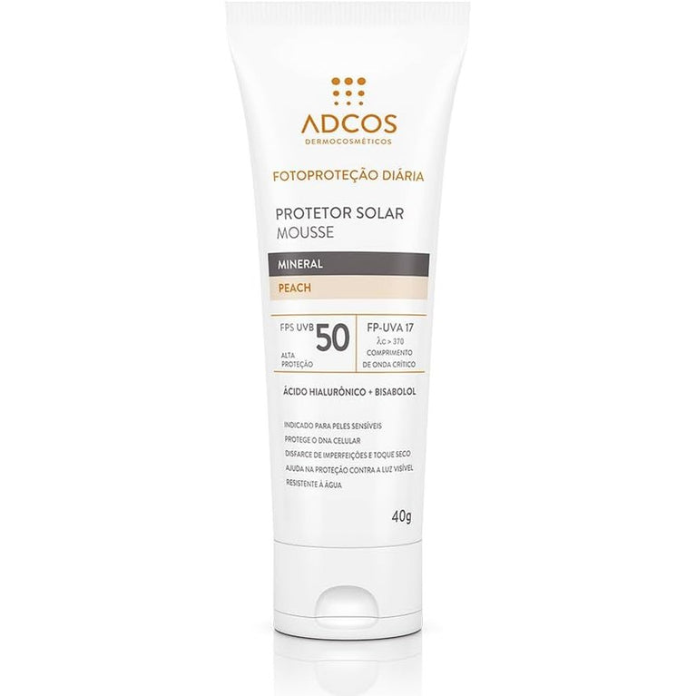 Protetor Facial ADCOS Fps 50 Nude Mineral 40G