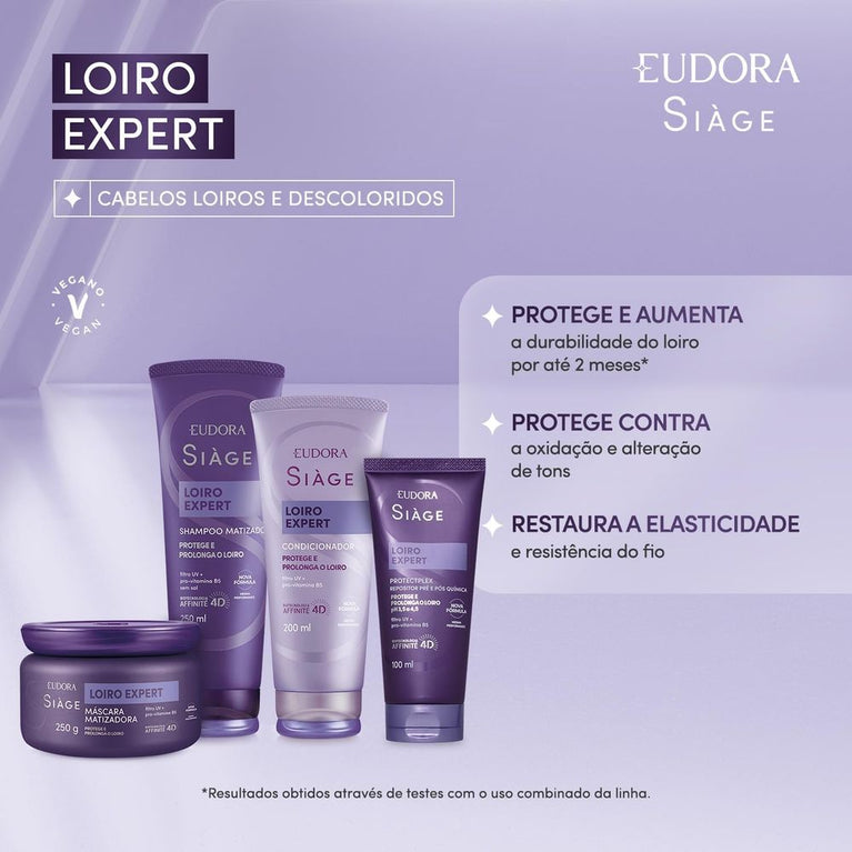 Eudora Siage Condicionador Loiro Expt 200Ml