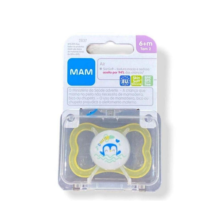 Chupeta Mam Air 6+M Neutra - Drogaria Poupa Centro