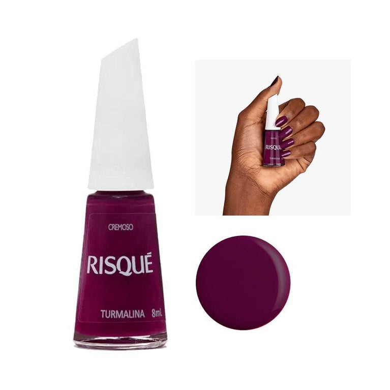 Esmalte Risque Turmalina 8 Ml - Drogaria Poupa Centro