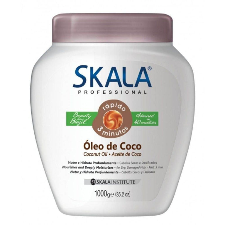 Skala Creme de Tratamento com Óleo De Coco - 1Kg - Drogaria Poupa Centro