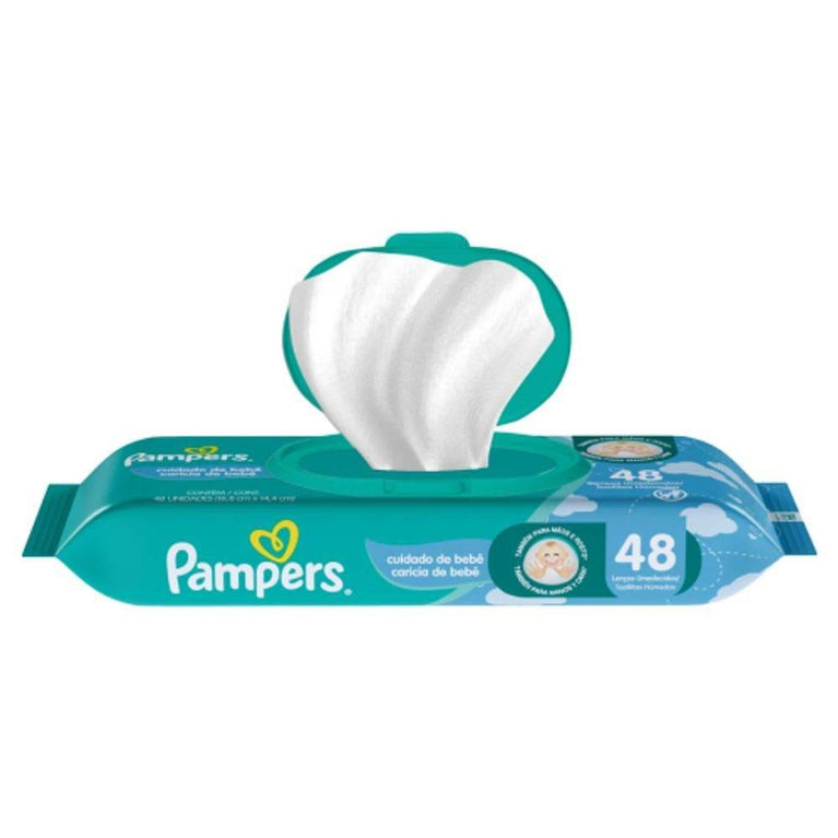 Toalha Umedecida Pampers C/48 Fresh - Drogaria Poupa Centro
