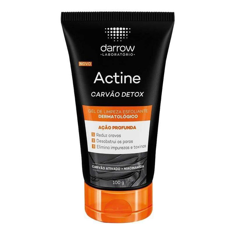 Gel de limpeza Actine Carvao Detox 100G - Drogaria Poupa Centro