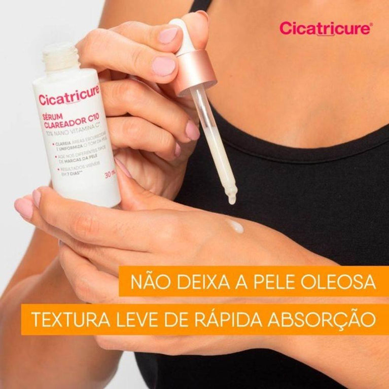 Sérum Facial Clareador Cicatricure Vit C com 30m - Drogaria Poupa Centro