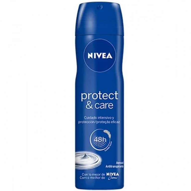 Desodorante Nivea Protect & Care aerossol 150mL - Drogaria Poupa Centro