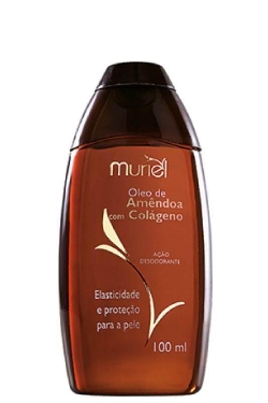 Óleo Corporal de Amendoas Com Colágeno 100ml Muriel - Drogaria Poupa Centro