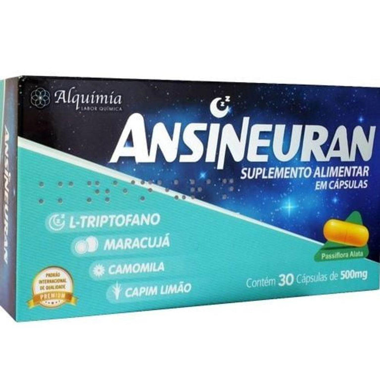 Ansineuran 30 Comprimidos - Drogaria Poupa Centro