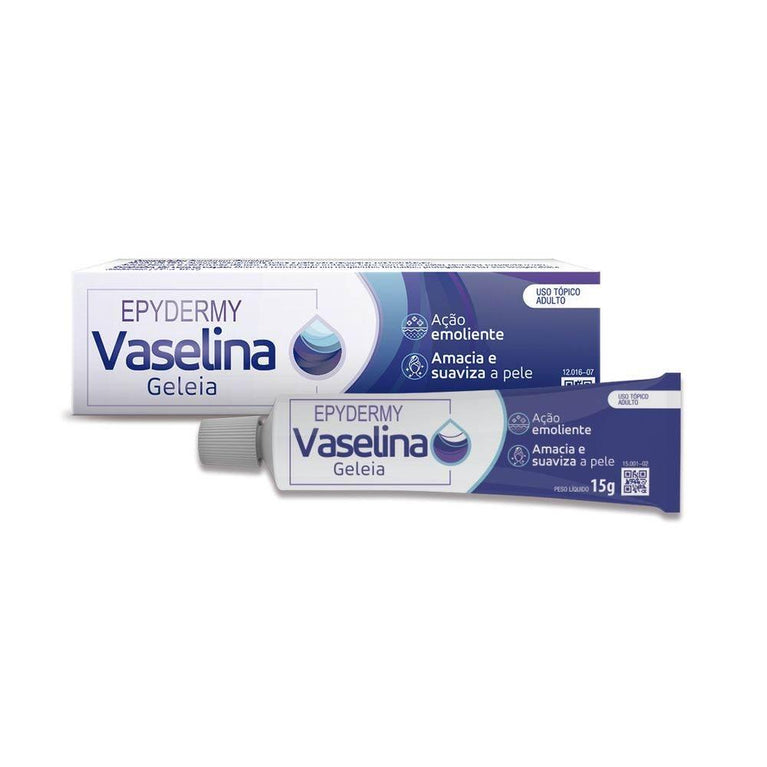 Vaselina Geleia Epydermy Bisnaga - 15gr - Drogaria Poupa Centro
