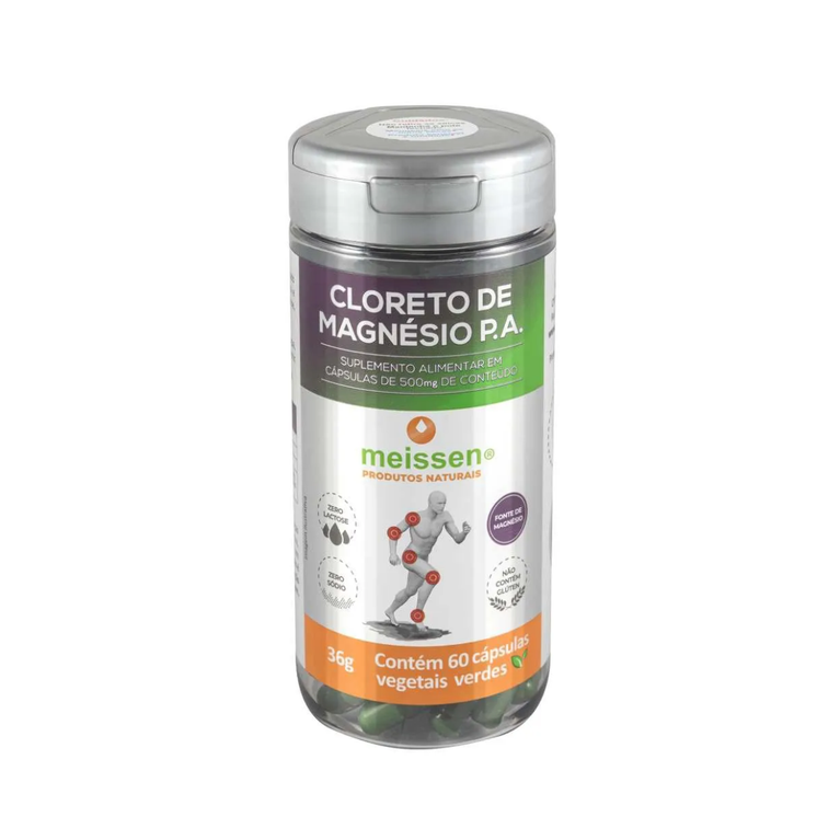 Cloreto de Magnésio P.A. 60cáps Meissen
