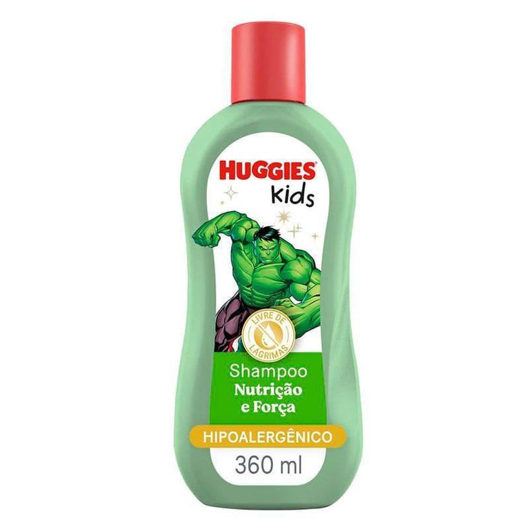 Shampoo Huggies 360Ml Nutricao Kids Hulk - Drogaria Poupa Centro