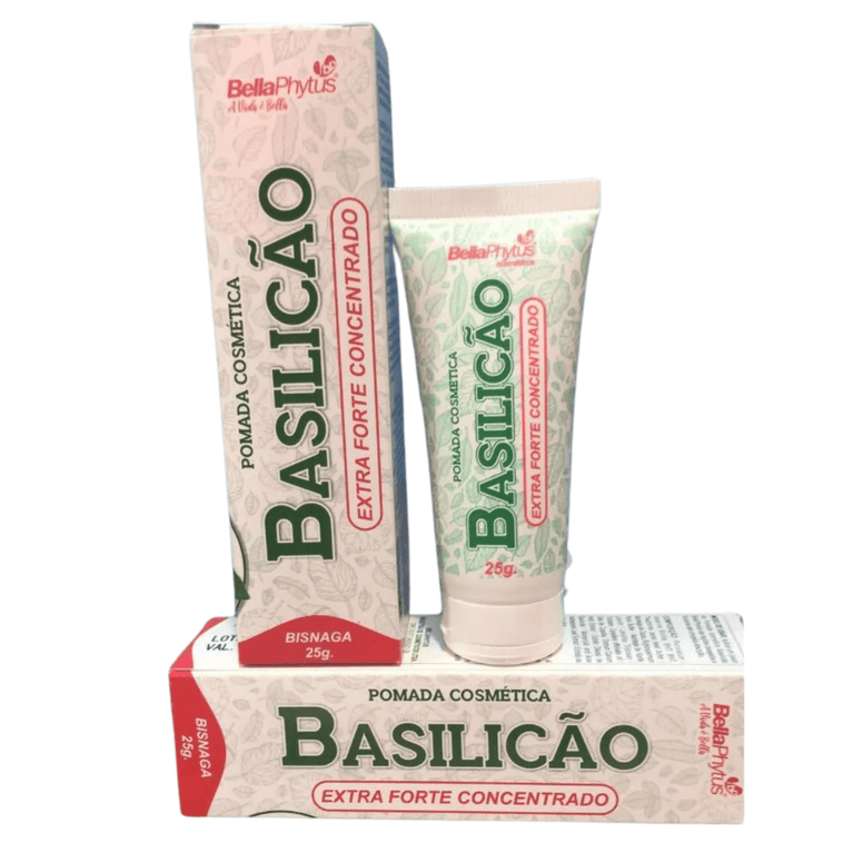 Pomada de Basilicão Bellaphytus extraforte 25gramas - Drogaria Poupa Centro
