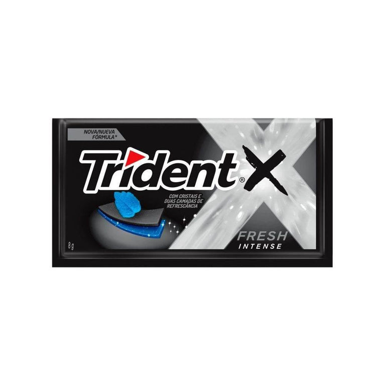 Trident X - Fresh Intense - Drogaria Poupa Centro