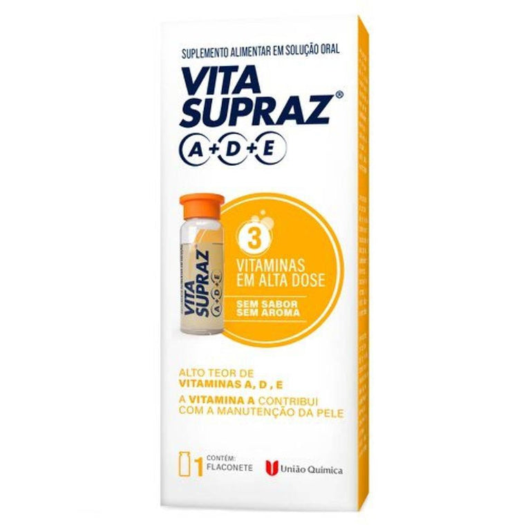 Polivitamínico Vita Supraz A+D+E - 1 Flaconete com 3ML - Drogaria Poupa Centro