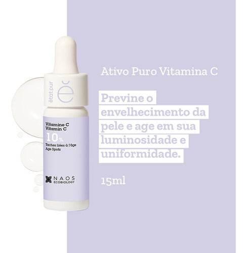 Sérum Facial Ativo Puro Vitamina C 10% 15ml Etat Pur - Drogaria Poupa Centro
