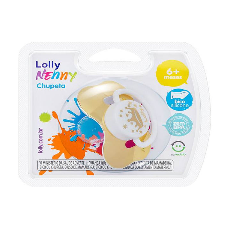 Chupeta Zoo Borboleta Tamanho 2 Silicone Ortodôntica Lolly