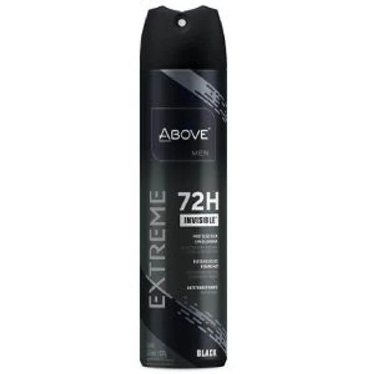 Desodorante Aero Above 150Ml Men Extreme Black Aco - Drogaria Poupa Centro