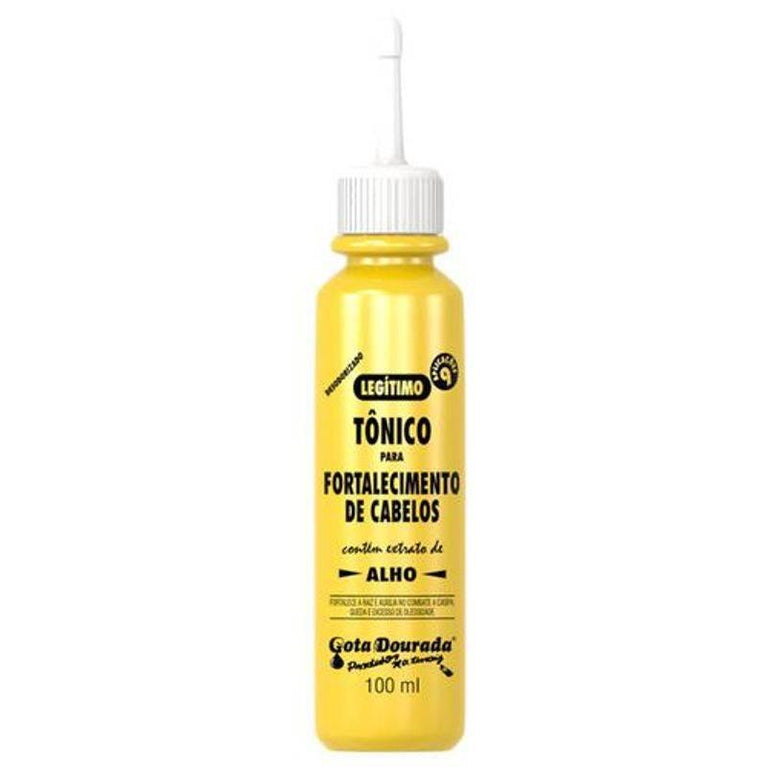 Tônico De Alho Gota Dourada Fortalecimento Antiqueda 100ml - Drogaria Poupa Centro