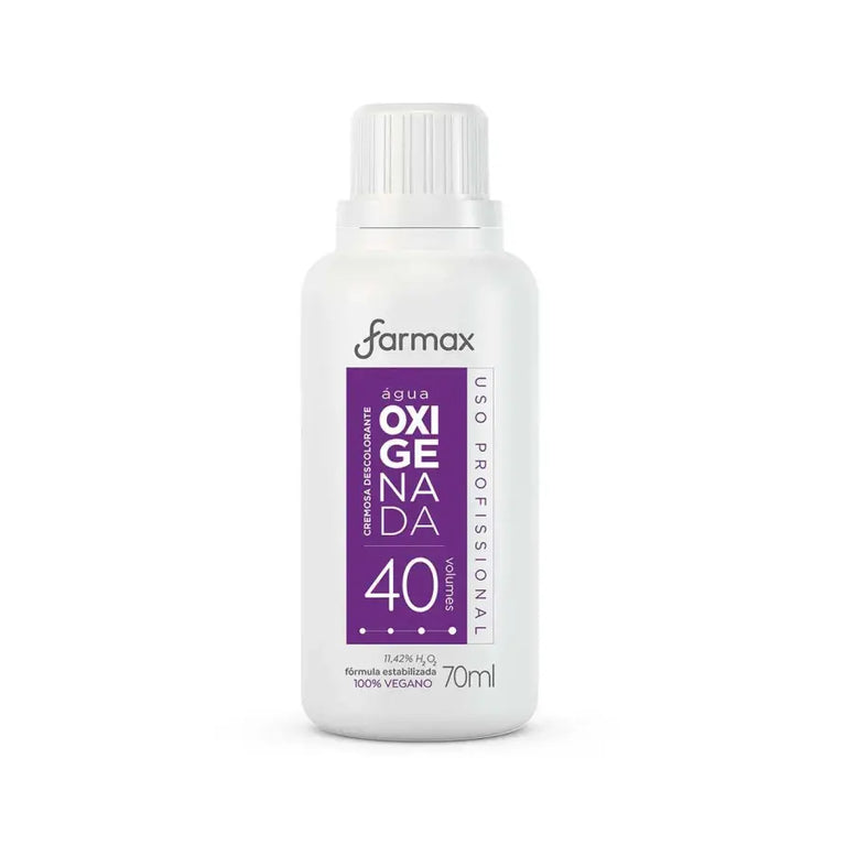 Água Oxigenada Cremosa Farmax 40 Volumes 70ml