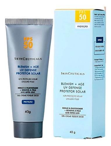 Protetor Skinceuticals Blemish + Age Uv Defense Fp50 - 40g - Drogaria Poupa Centro