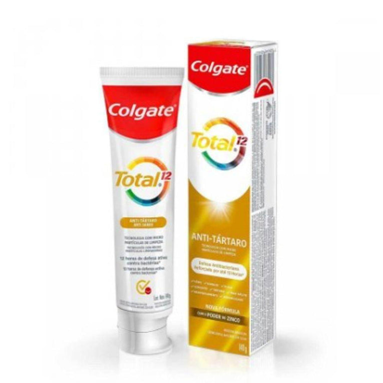 Creme Dental Colgate Total 12 Anti-Tartaro 140g - Drogaria Poupa Centro